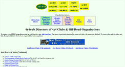 Desktop Screenshot of 4x4-clubs.co.uk